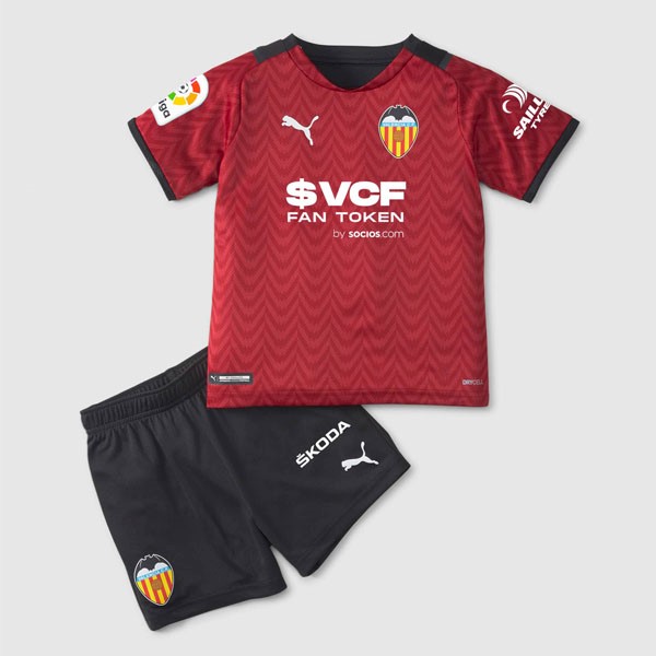 Camiseta Valencia 2nd Niño 2021-2022